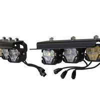 Morimoto Morimoto 4Banger Triple Fog Kit: Bronco (21+ / Brackets only / Set)