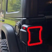 Black Series LED Jeep Wrangler JL Tail Lights