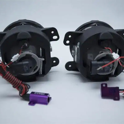 2007-09 Jeep Wrangler/2005-07 Magnum Fog Lights - ORACLE Green Plasma Halos