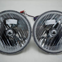2007-16 Jeep Wrangler JK Headlights - ORACLE ColorSHIFT RGB Halo Kit + 1.0 Remote