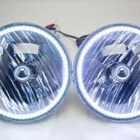 2007-16 Jeep Wrangler JK Headlights - ORACLE ColorSHIFT RGB Halo Kit + 1.0 Remote