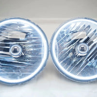 2007-16 Jeep Wrangler JK Headlights // ORACLE White LED/SMD Halos Installed
