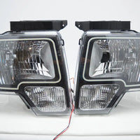 2009-2014 Ford F-150 Headlights with ORACLE White LED SMD Halo Kit