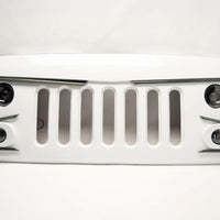ORACLE Vector Grill BRIGHT WHITE PW7 - 2007-17 Jeep Wrangler w/ LED Headlights, Hi Beams, DRLs