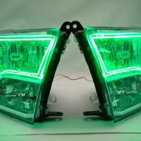 2009-2018 Dodge Ram 1500 Headlights - ORACLE Green LED Halo Kit Pre-Installed