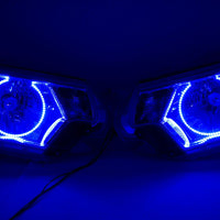 2012-2015 Toyota Tacoma Headlights ORACLE RGB ColorSHIFT LED Halos + ORACLE RGB Remote