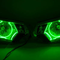 2012-2015 Toyota Tacoma Headlights ORACLE RGB ColorSHIFT LED Halos + ORACLE RGB Remote