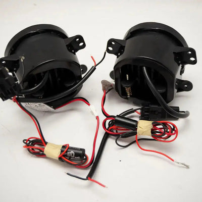 Jeep Wrangler Dodge Chrysler LED Hi-Power Fog Lights + ORACLE White Plasma Halos