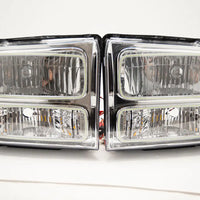 2005-2007 Ford F-250 Super Duty Headlights- ORACLE White LED SMD Halo Kit