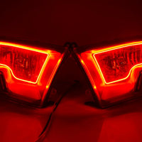 2009-2012 Dodge Ram Non-Sport Headlights - ORACLE Red LED Halo Kit Pre-Installed