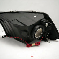 2009-2012 Dodge Ram Non-Sport Headlights - ORACLE Red LED Halo Kit Pre-Installed
