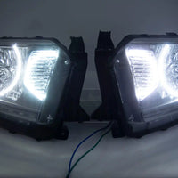 2014-17 Toyota Tundra Headlights - ORACLE LED White LED SMD Halo Kit