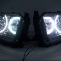 2014-17 Toyota Tundra Headlights - ORACLE LED White LED SMD Halo Kit