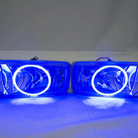 2007-15 Chevy Silverado Fog Lights - ORACLE Blue Plasma Halos Pre-Installed