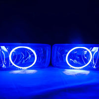 2007-15 Chevy Silverado Fog Lights - ORACLE Blue Plasma Halos Pre-Installed