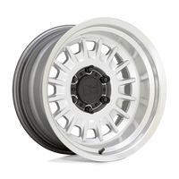 Black Rhino Hard Alloys ALISO Gloss Silver W/ Mirror Cut wheel