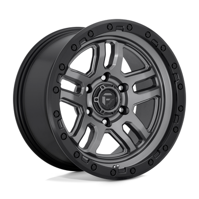 Fuel 1PC D701 AMMO Matte Gunmetal Black Bead Ring wheel