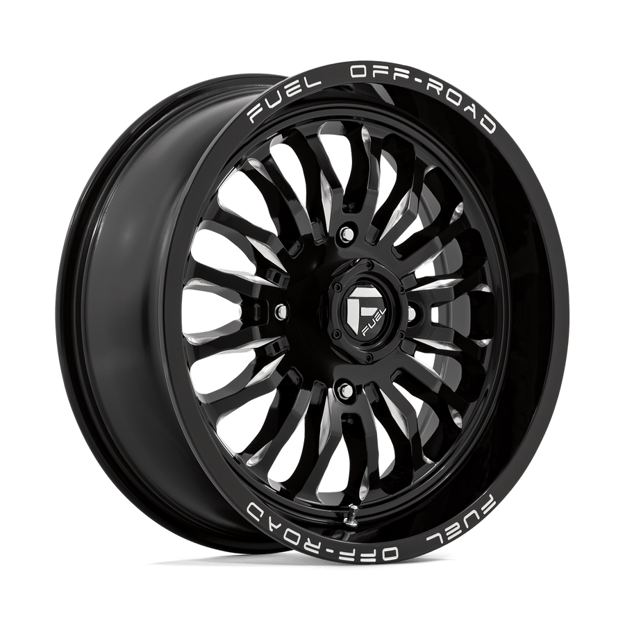 Fuel UTV D821 ARC UTV Gloss Black Milled wheel