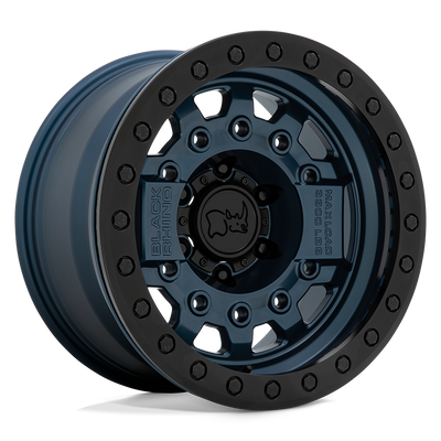 Black Rhino Hard Alloys AVENGER BEADLOCK Navy Blue W/ Black Hardware wheel