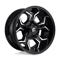 Fuel 1PC D606 AVENGER Gloss Black Milled wheel