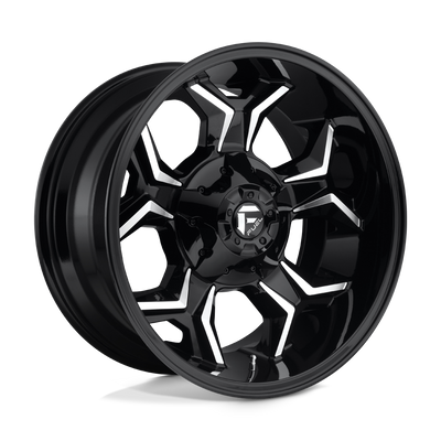 Fuel 1PC D606 AVENGER Gloss Black Milled wheel