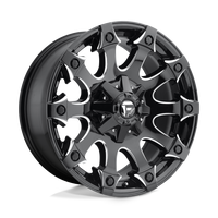 Fuel 1PC D578 BATTLE AXE Gloss Black Milled wheel