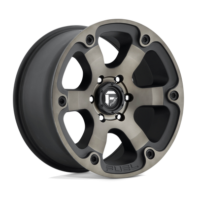 Fuel 1PC D564 BEAST Matte Black Double Dark Tint wheel