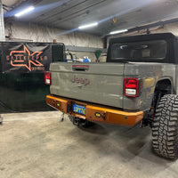Gauntlet Rear Bumper for 2020+ Jeep Gladiator JT