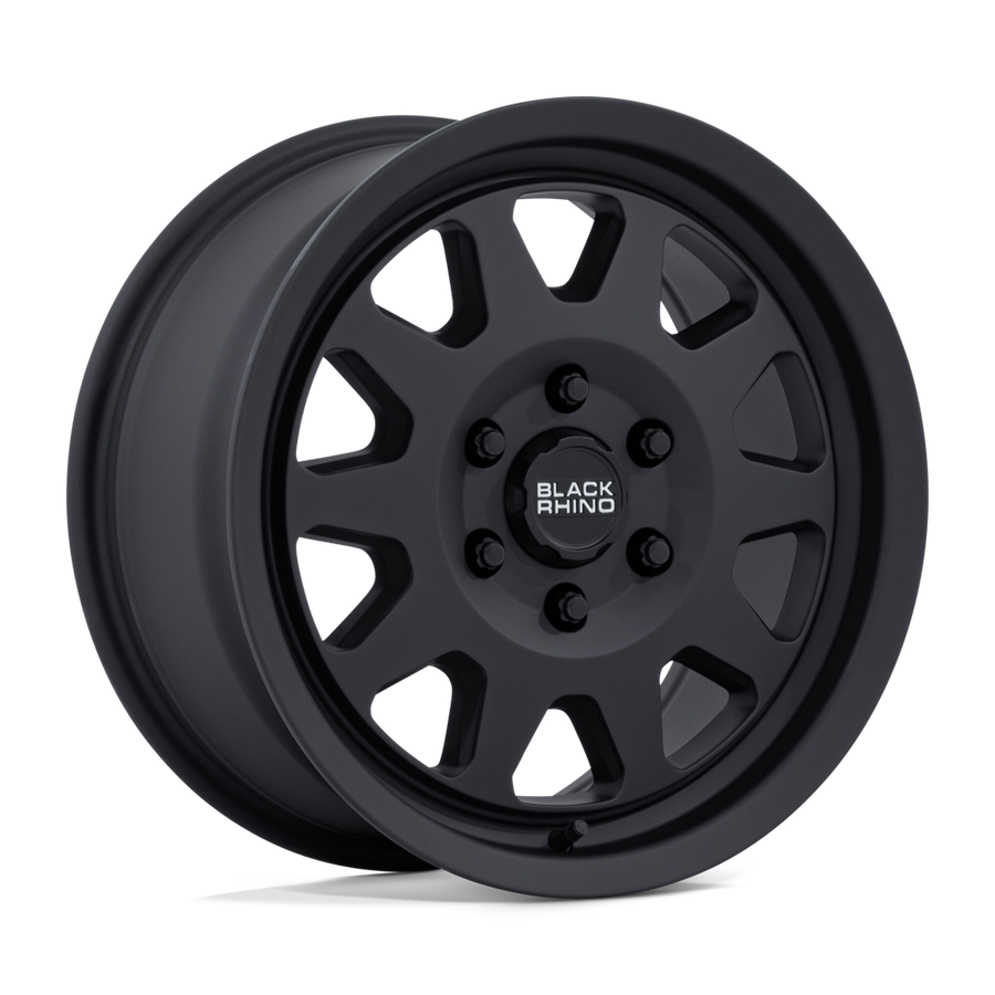 Black Rhino Hard Alloys STADIUM Matte Black Rf wheel