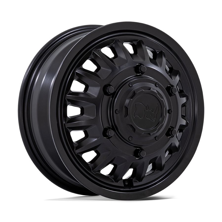 Black Rhino Hard Alloys BR019 ALISO DUALLY Matte Black wheel