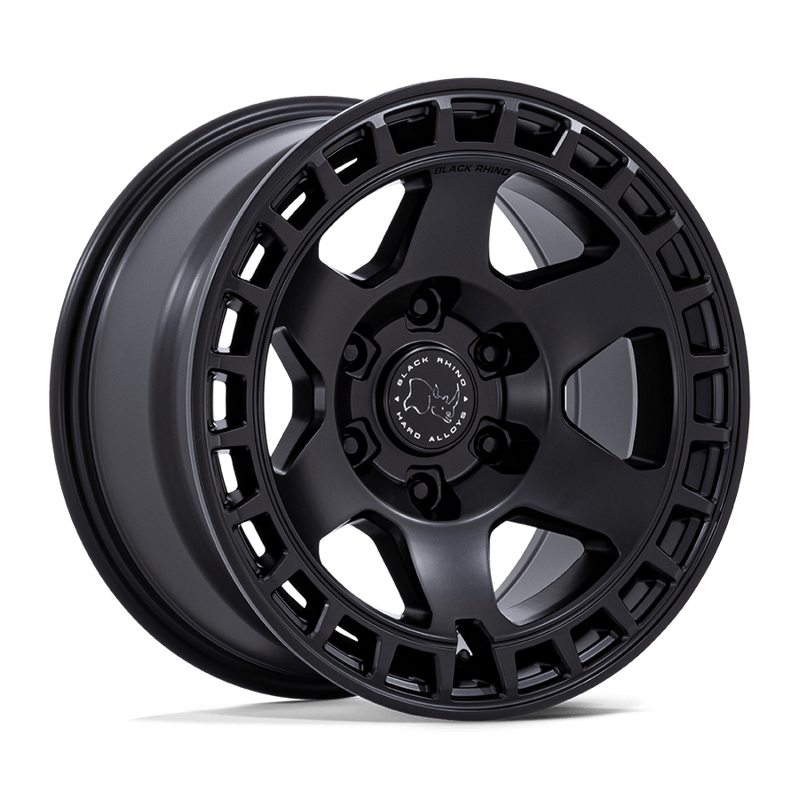 Black Rhino Hard Alloys BR022 BAHARI Matte Black wheel