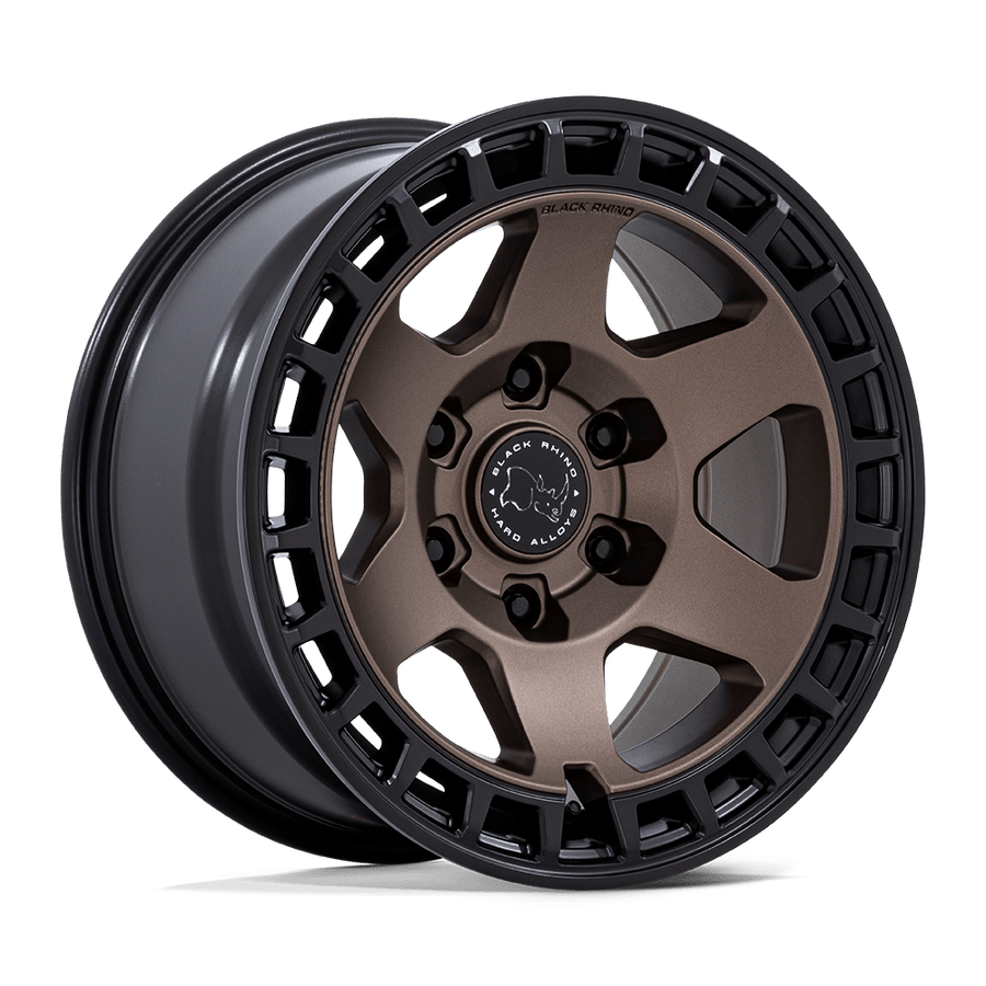 Black Rhino Hard Alloys BR022 BAHARI Burnt Bronze W/ Matte Blk-Lp wheel