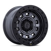 Black Rhino Hard Alloys BR023 XPLORER Matte Gunmetal W/ Matte Blk-Lp wheel