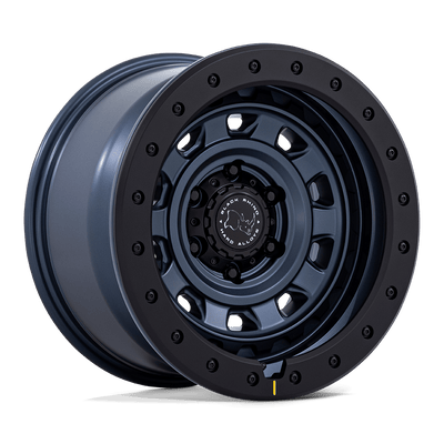 Black Rhino Hard Alloys BR023 XPLORER Metallic Blue W/ Matte Black L wheel