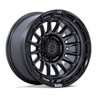 Black Rhino Hard Alloys BR025 RIVAL Matte Gunmetal W/ Matte Blk-Lp wheel