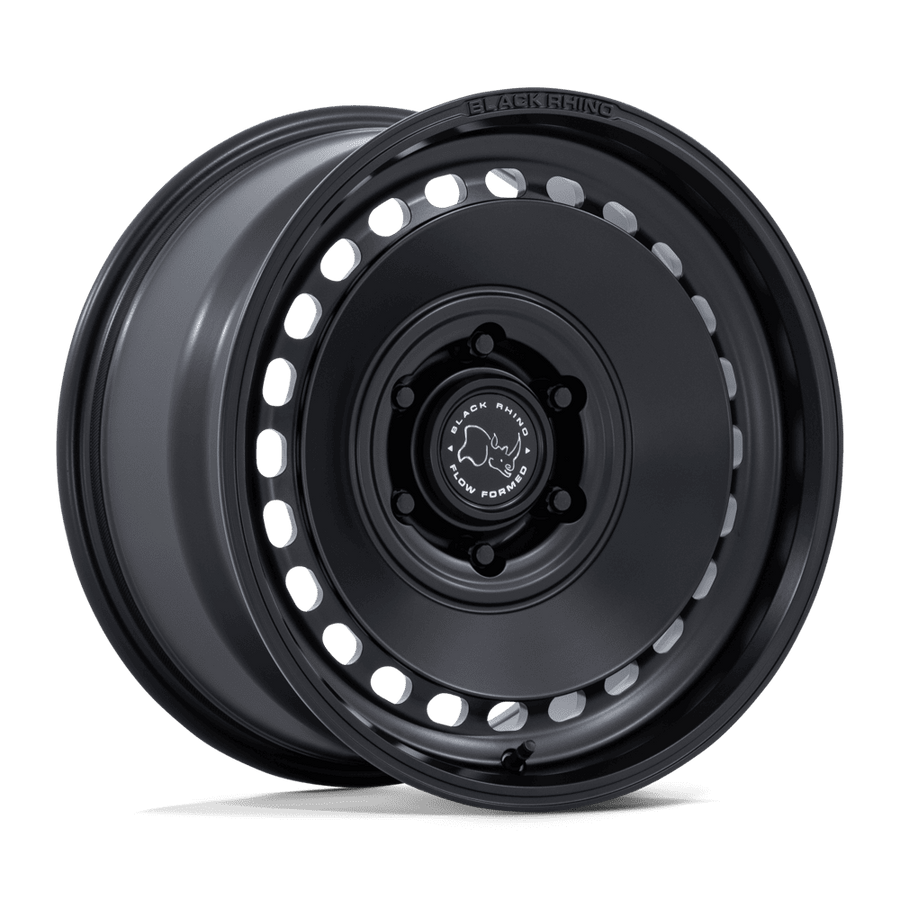 Black Rhino Hard Alloys BR036 BASIN Matte Black wheel