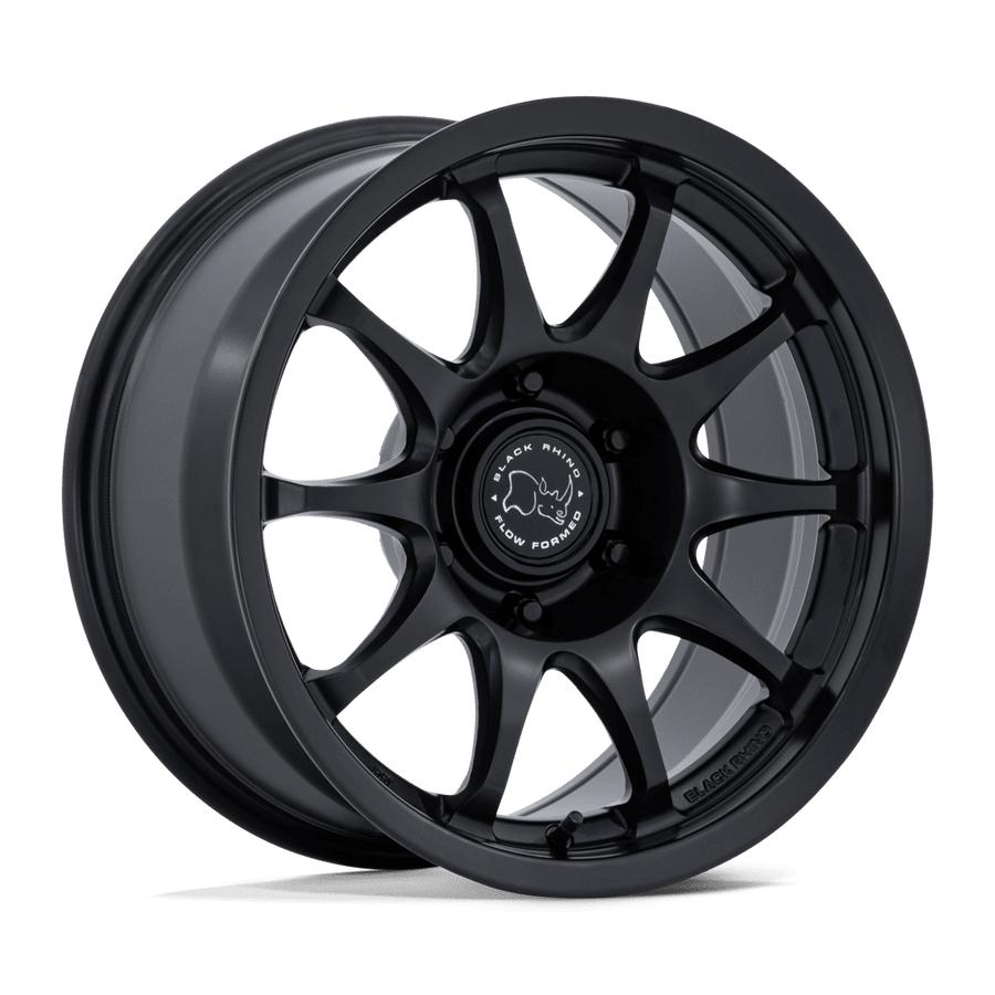 Black Rhino Hard Alloys BR038 RONIN Matte Black wheel