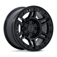 Black Rhino Hard Alloys BR039 VANGUARD Matte Black wheel