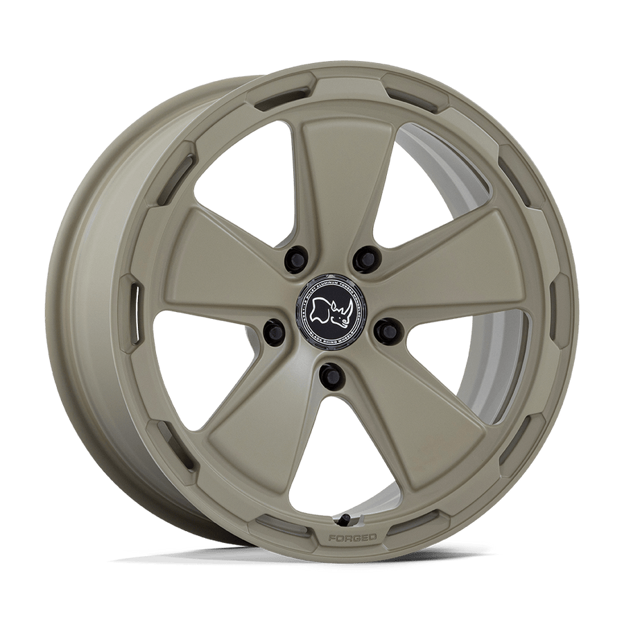 Black Rhino Hard Alloys TAIGA Matte Stone Gray wheel
