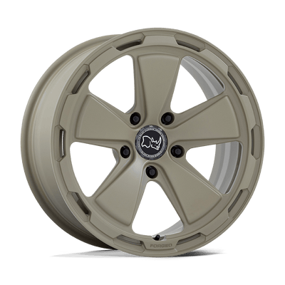 Black Rhino Hard Alloys TAIGA Matte Stone Gray wheel