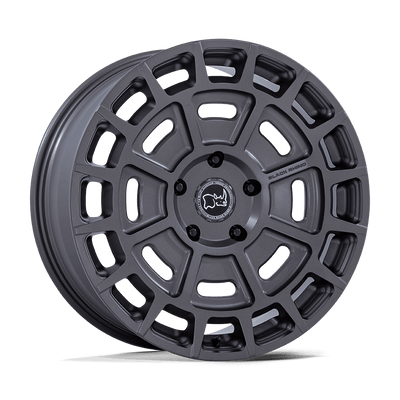 Black Rhino Hard Alloys BR404 VOLTAIC Matte Gunmetal wheel