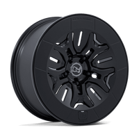 Black Rhino Hard Alloys BR406 ROCKLEDGE Matte Black wheel