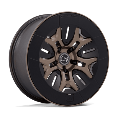Black Rhino Hard Alloys BR406 ROCKLEDGE Matte Bronze wheel