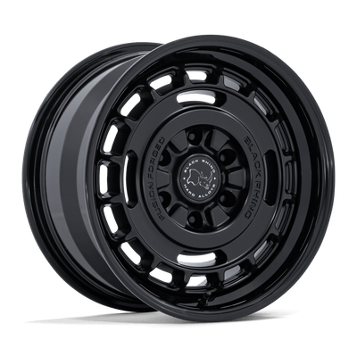 Black Rhino Hard Alloys BR600 VAGABOND Matte Black W/ Gloss Black Lip wheel