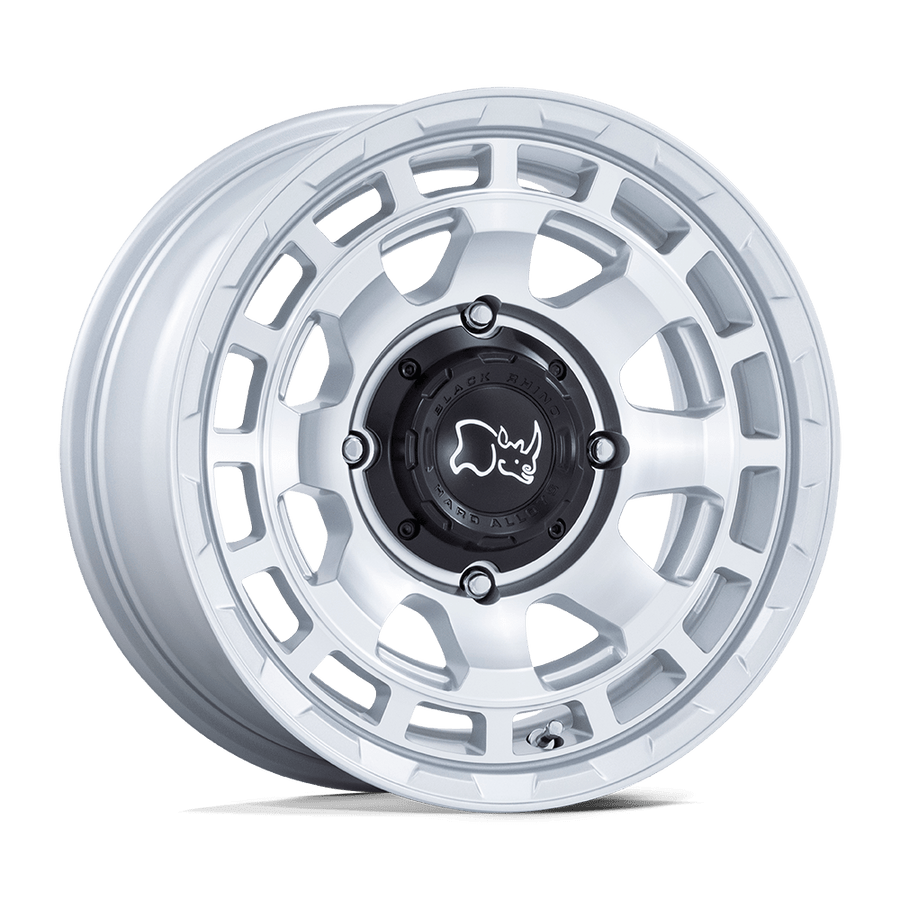 Black Rhino Hard Alloys - UTV CHAMBER UTV Hyper Silver W/ Machined Face wheel