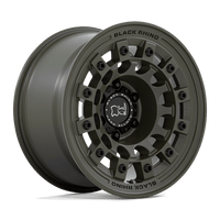 Black Rhino Hard Alloys FUJI Olive Drab Green wheel