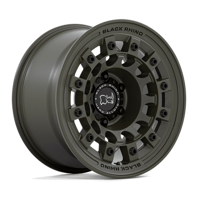 Black Rhino Hard Alloys FUJI Olive Drab Green wheel