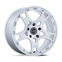 Black Rhino Hard Alloys KLAUE Matte Silver wheel