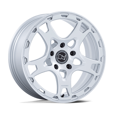Black Rhino Hard Alloys KLAUE Matte Silver wheel