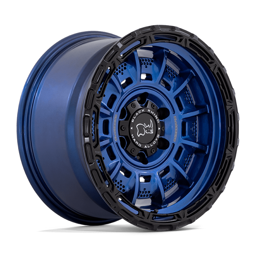 Black Rhino Hard Alloys LEGION Cobalt Blue W/ Black Lip wheel
